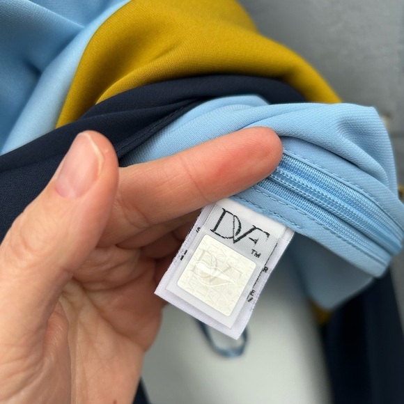 Diane Von Furstenberg Liza 3 colour layered dress, Small - Picture 8 of 12